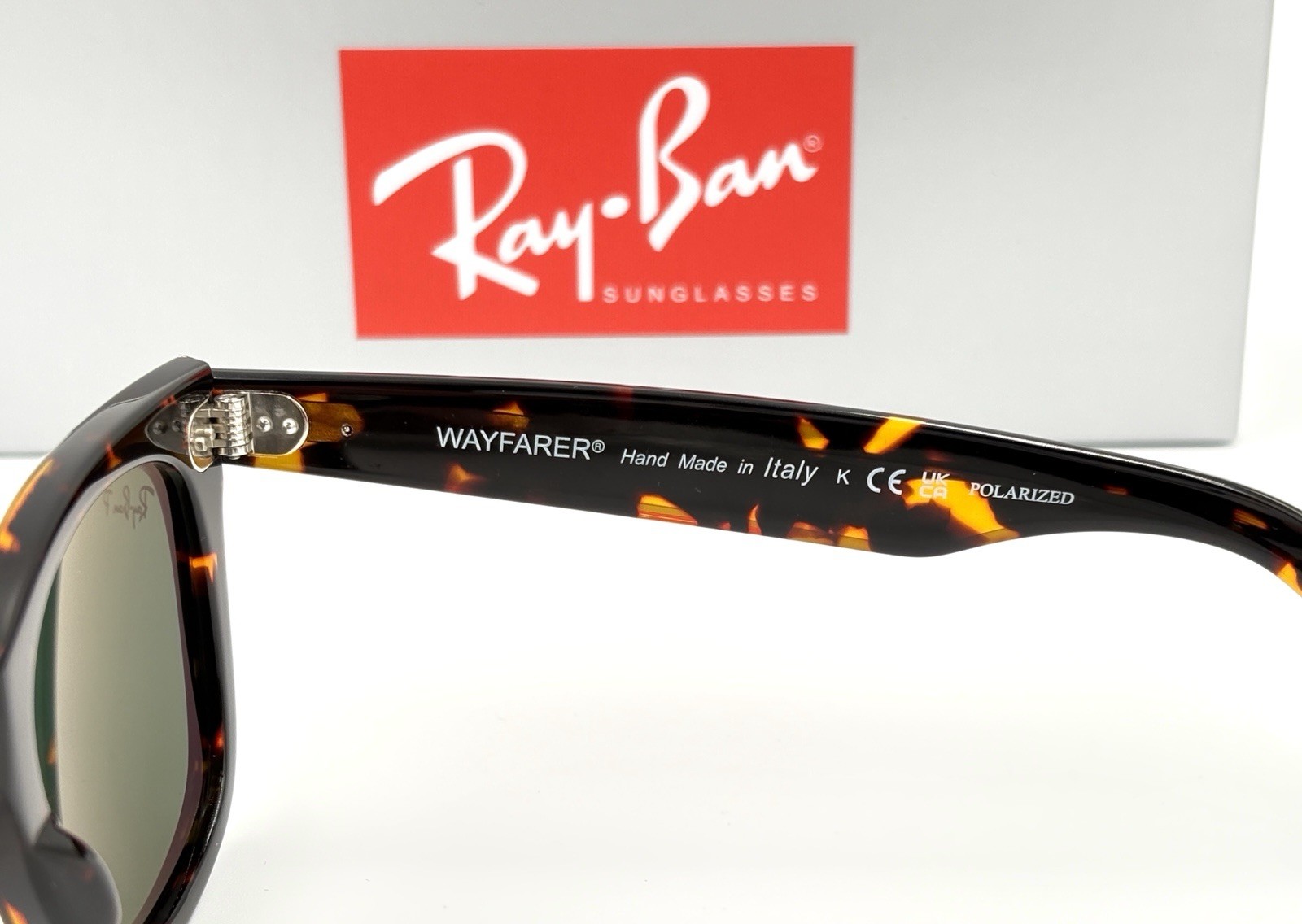 Ray-Ban Polarized RB2140 Men’s Classic Sunglasses Tortishell Frame unisex Fit