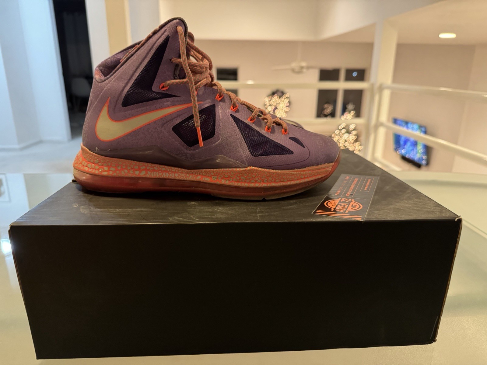 Nike LeBron 10 All Star Extraterrestrial Men’s Basketball High Top 583108-500