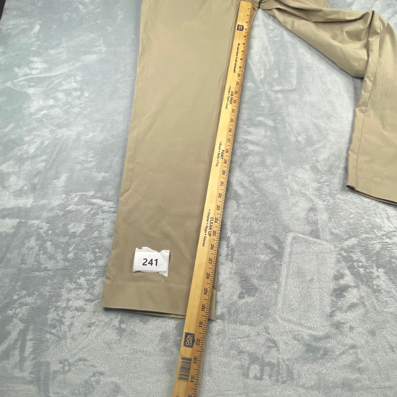 Tommy Hilfiger THFlex Tate Men Tan Stretch Chino Pants Casual Slacks 34×32 NEW