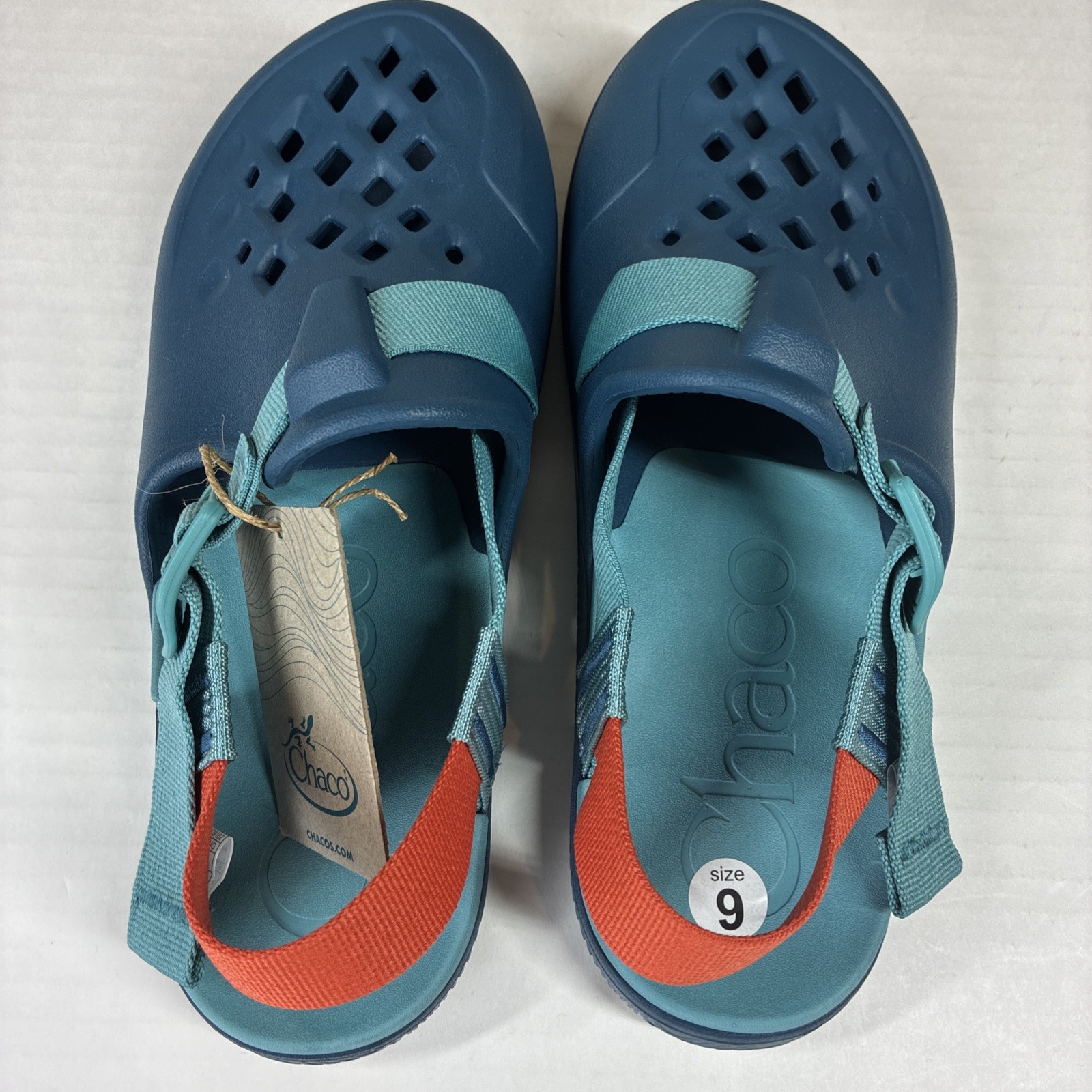 NWT Chaco Women’s Chillos Clog Ocean Blue Size 9 No Box