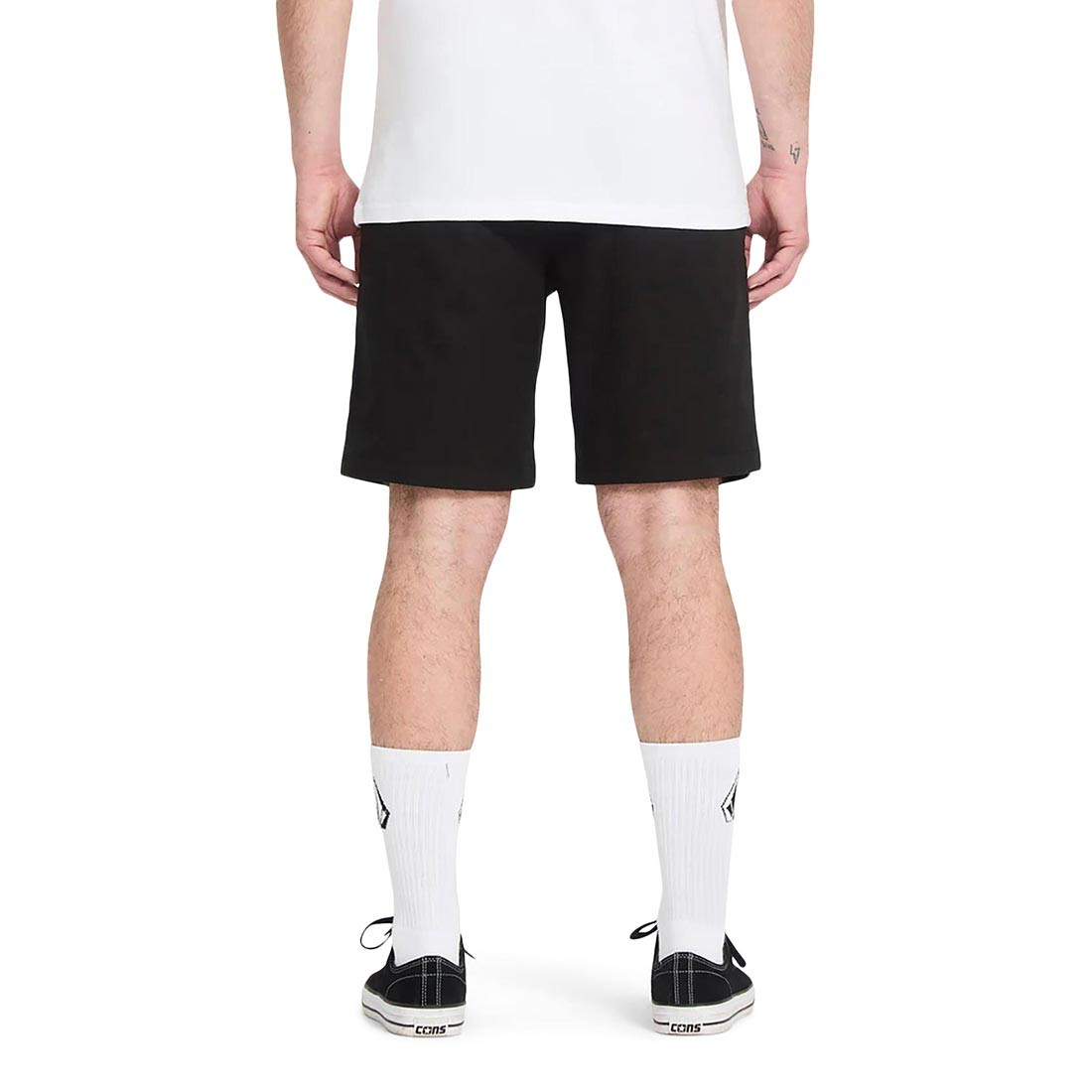 Volcom Frickin Elasticated Waist 19″ Shorts – Black (SP26)