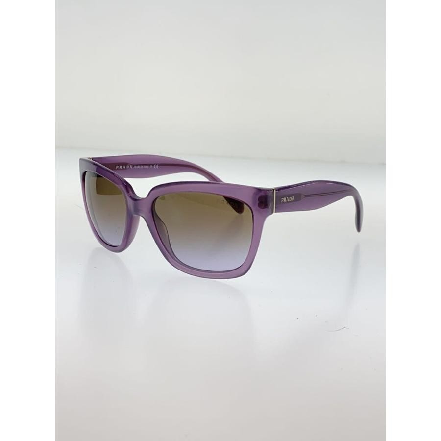 PRADA SPR07P Purple Women’s Cat Eye Sunglasses Preowned Slight Scratches Auth