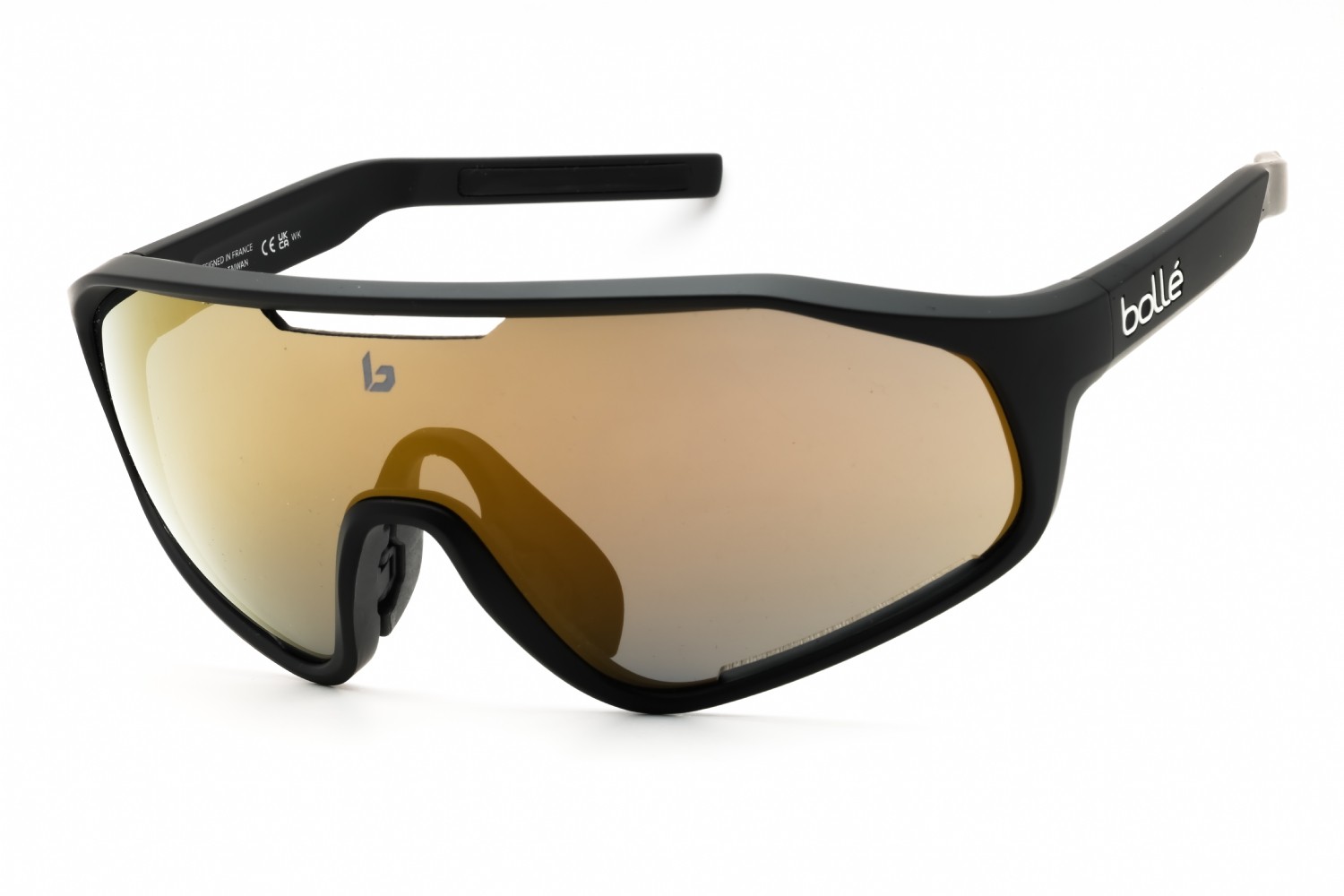 BOLLE BOLSHFTR-1013 Sunglasses Frame Size 136mm 116mm 55mm BLACK Men