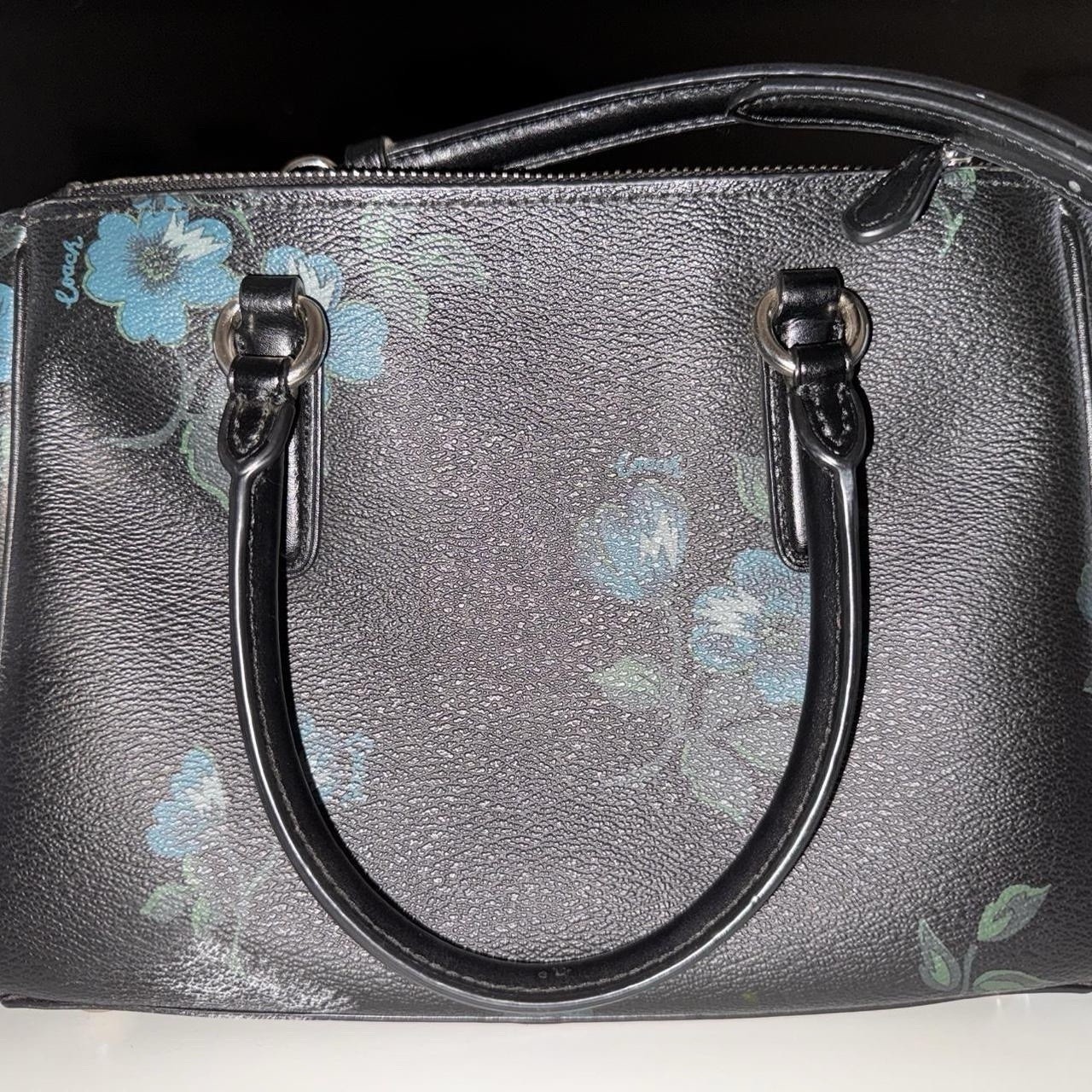 MINI SURREY CARRYALL WITH VICTORIAN FLORAL PRINT (COACH F88562)