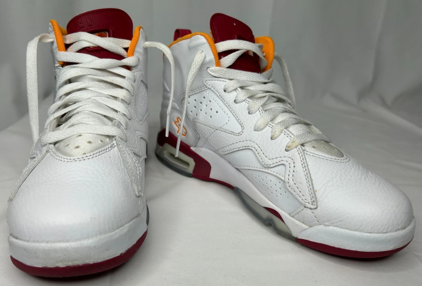 Jordan Big Kid’s Jumpman MVP White/Cardinal Red (DZ5577 168) – 6.5