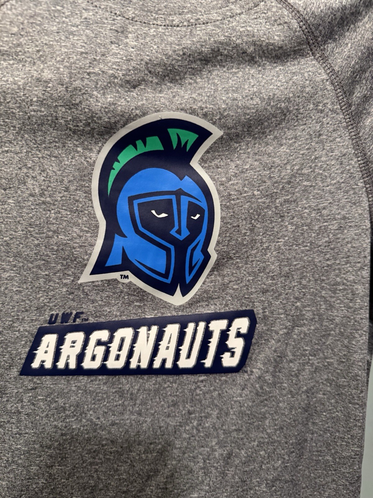 New University of West Florida Argonauts Kids Small S Boys Girl Gray t shirt