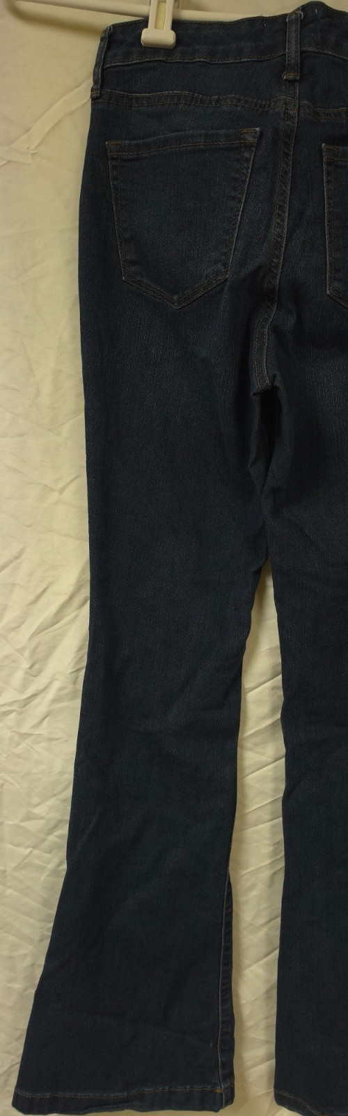 Sophia Vergara Melisa Flare Button Fly Dark Wash Mid Rise Stretch Jeans 2 26×33