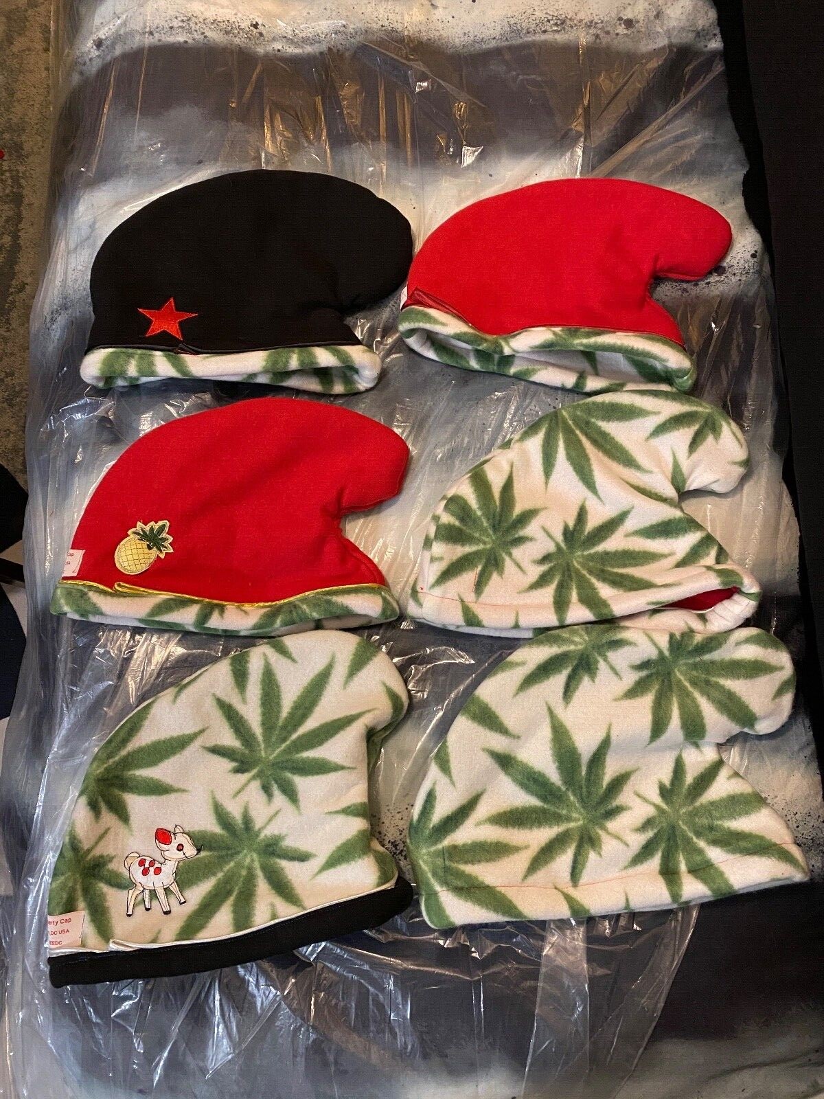 Handmade Phrygian Caps Made with Hemp Organic Cotton aka Liberty Cap