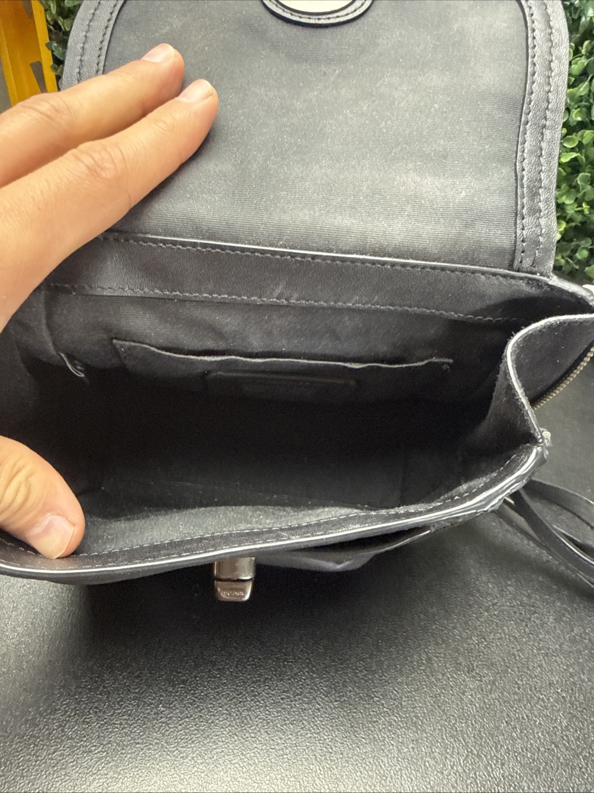 Coach Faye Convertible Backpack Leather