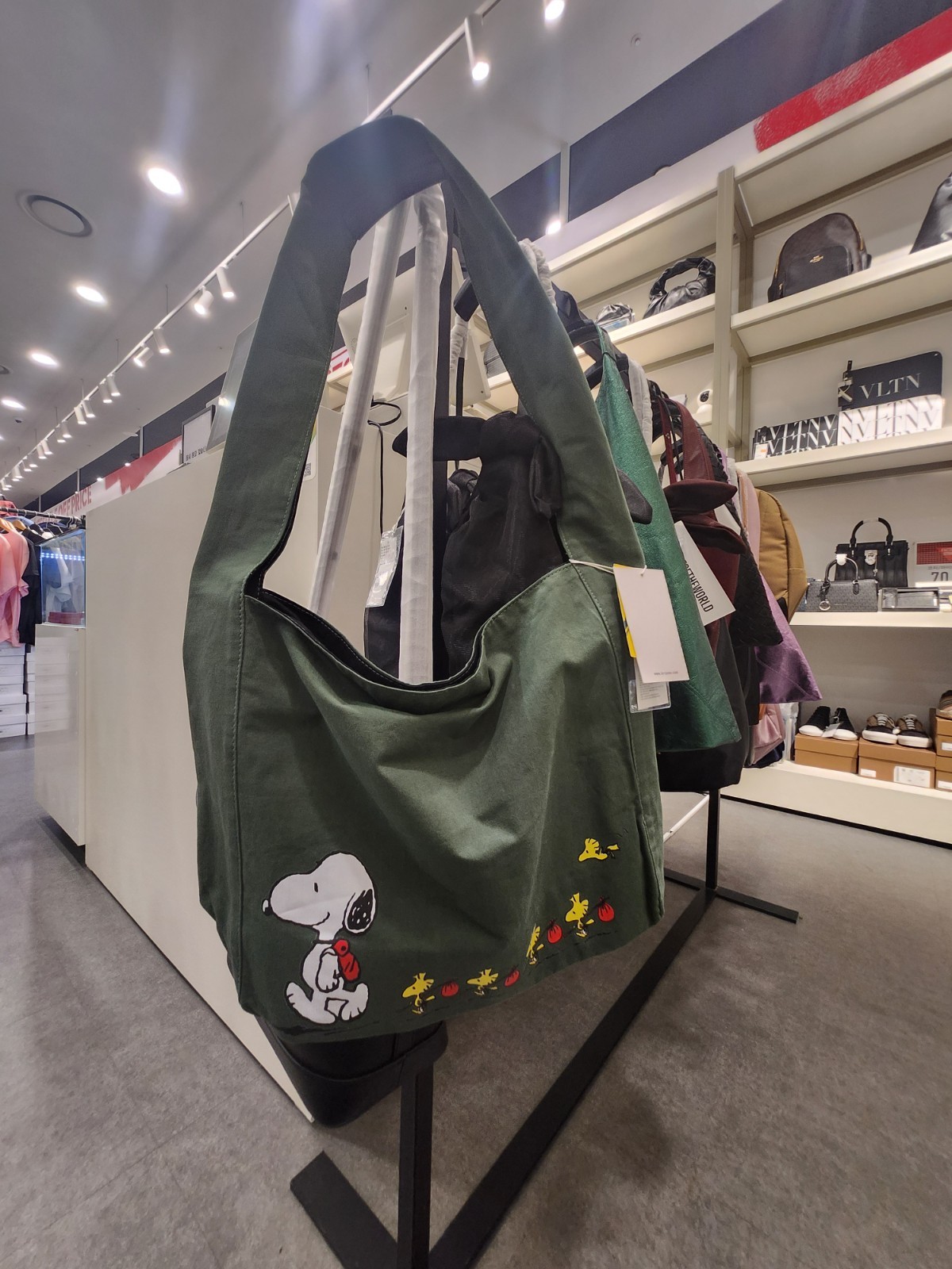 Peanuts snoopy dual bag fabric JPNFS0179