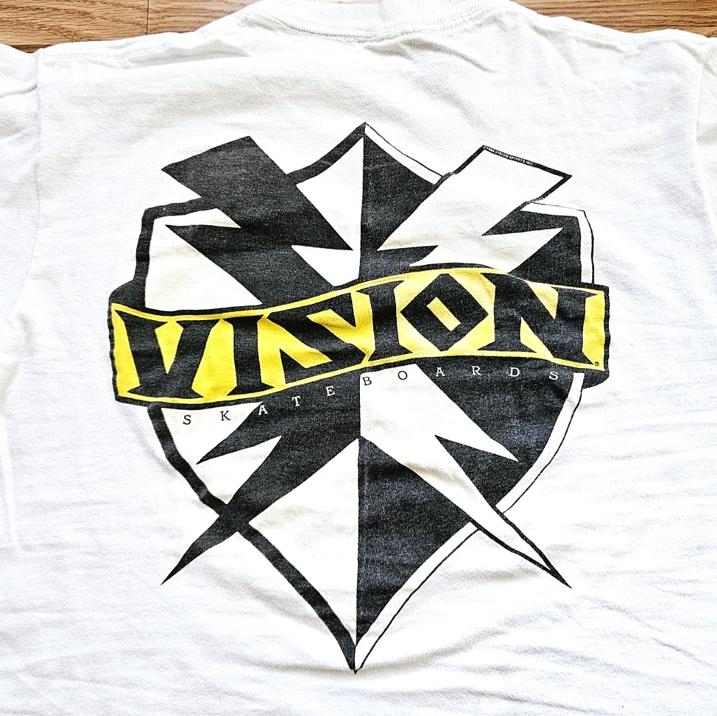 Vintage 80s Vision Street Wear Skate T Shirt Adult Medium Single Stitch