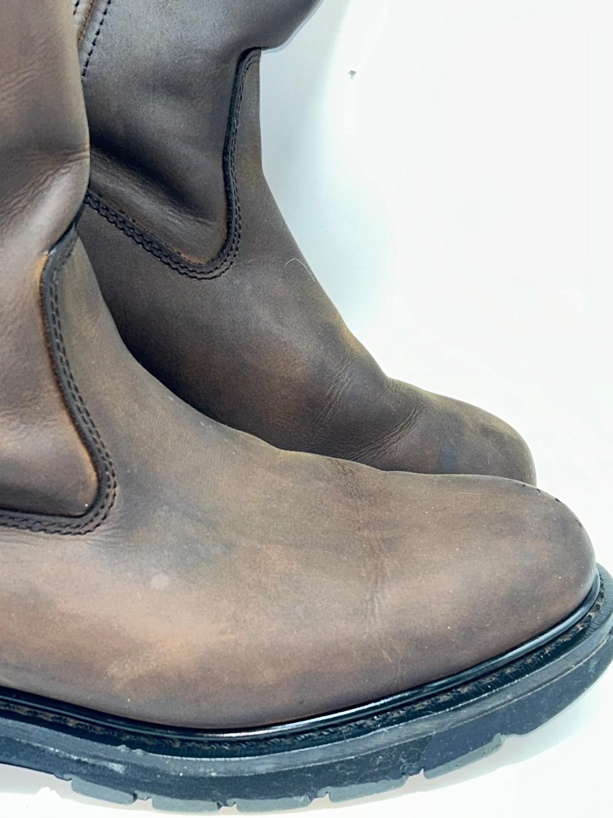 Wolverine Floorhand Wellinton Men`s Work Boots W04727 Dark Brown Size 11.5 EW