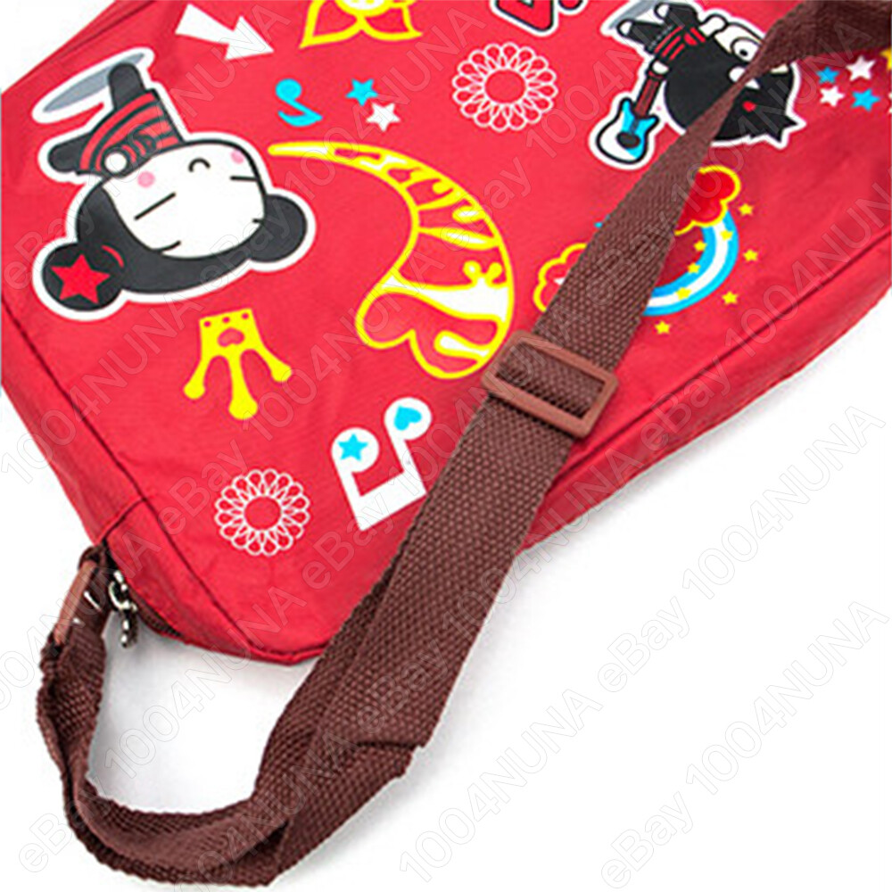 PUCCA Y2K Multi Purpose Zipper Pouch Bag 12inch Travel Cute Kawaii Character