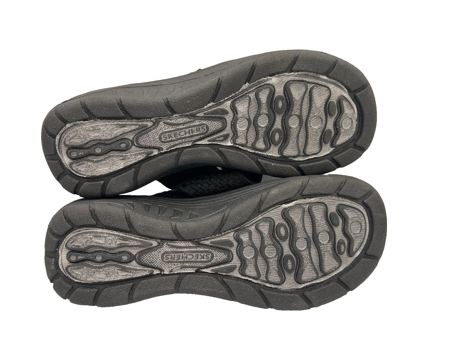 Skechers Women’s Reggae Cup Coffee Date Slip On Sandals Black Size:6.5 78i