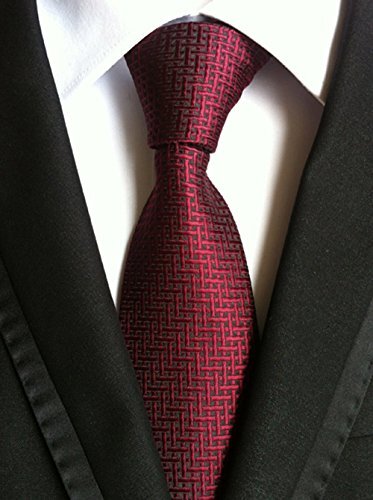 Lot 6 PCS Classic Men’s Silk Tie Necktie Woven JACQUARD Neck Ties Top