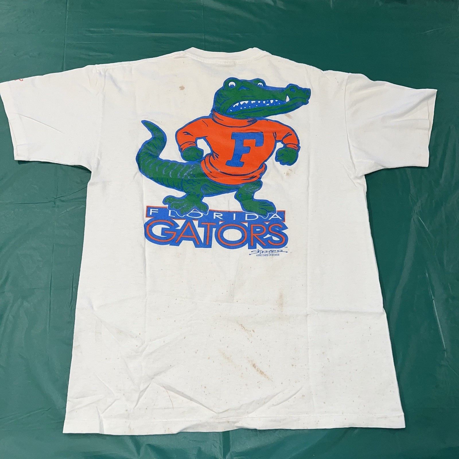 Vintage 1990 University Of Florida Gators NCAA T-Shirt Size Large