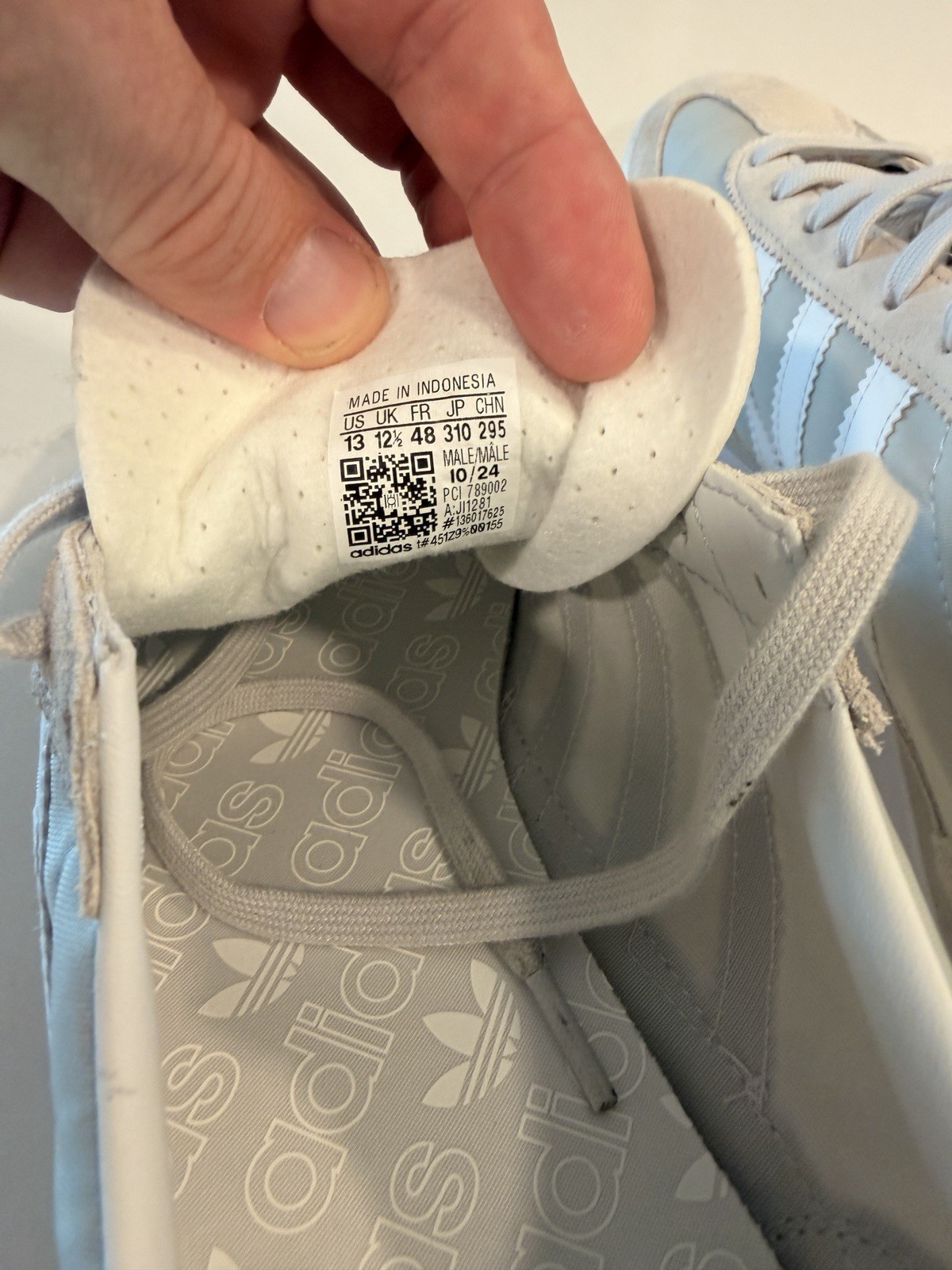 Size 13 – adidas SL72 RS Grey – JI1281