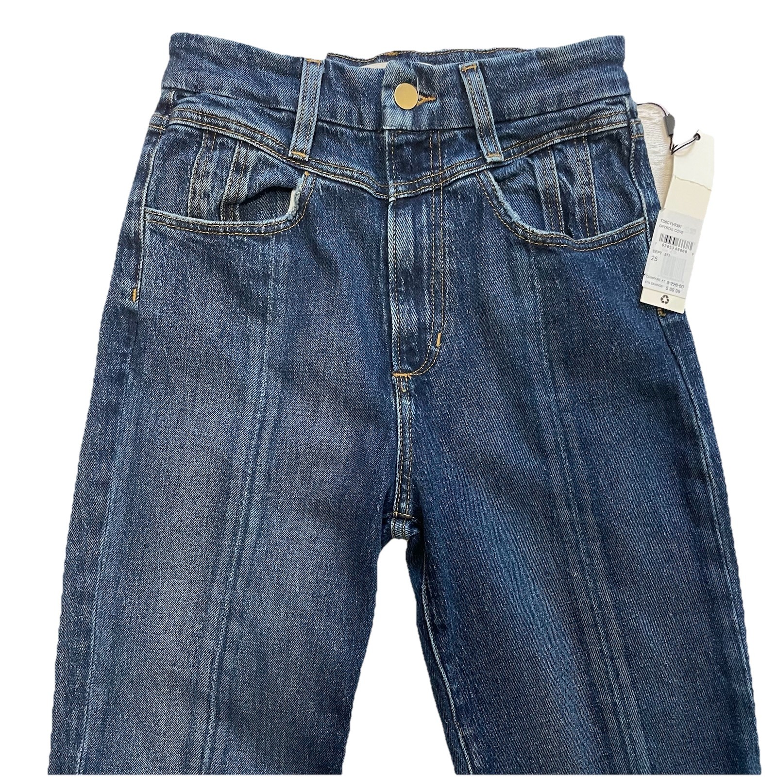 NEW Joe’s Jeans Andrea’s Lookbook Collection High Rise Straight Leg Sz 25 w/Tags