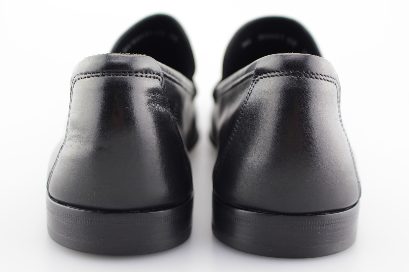 Men’s SALVATORE FERRAGAMO ‘Giordano’ Black Leather Loafers Size US 13 – 2E