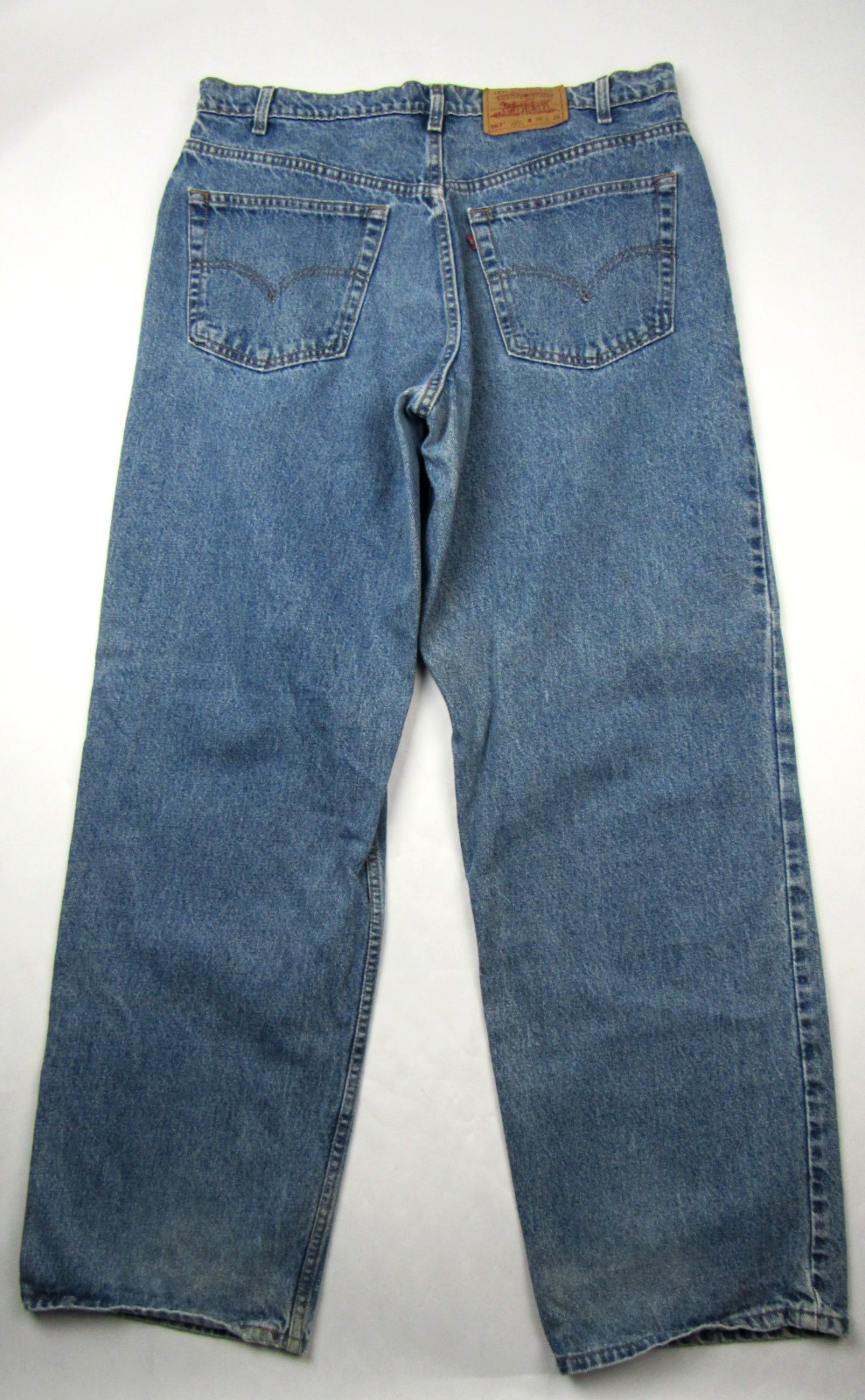 Vtg 1996 Levi’s 567 Loose Extra Wide Leg 37 x 33.5 Skate Jeans 90’s Baggy Y2K