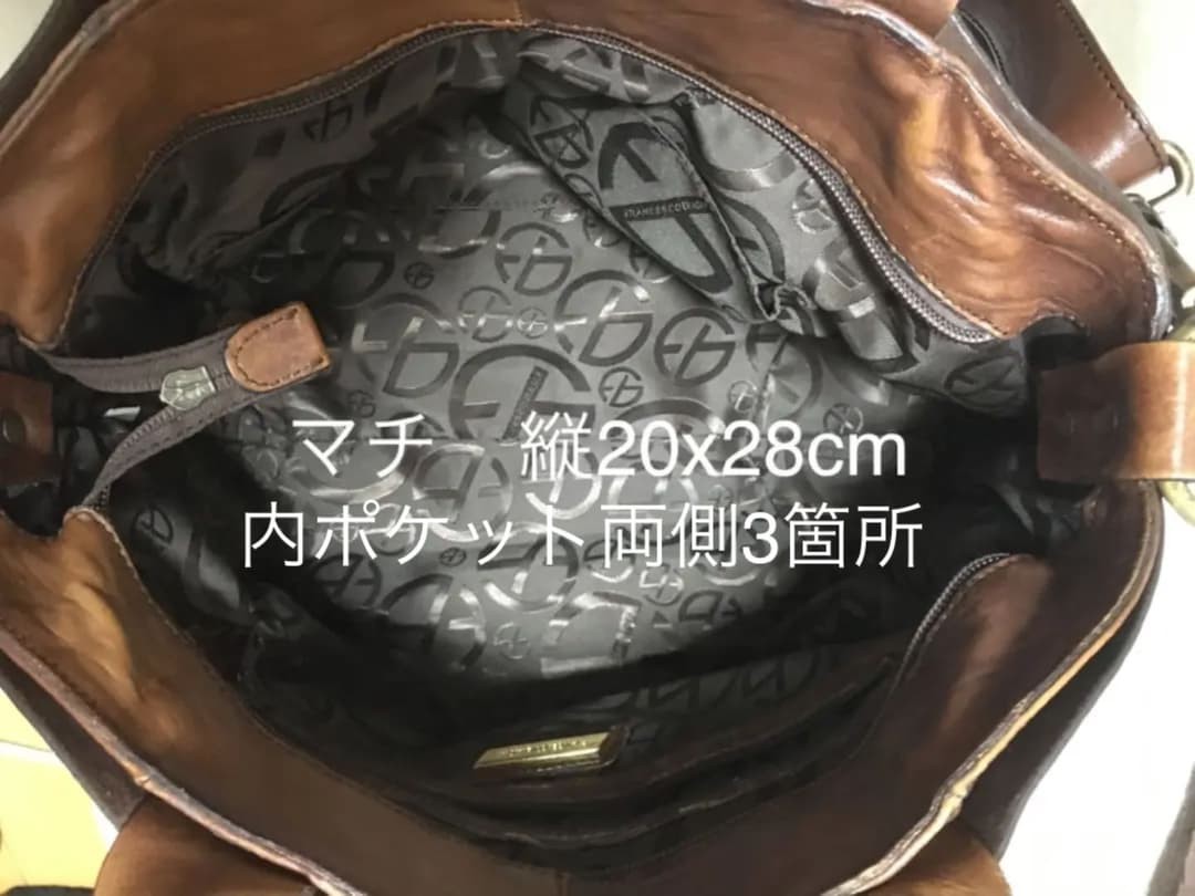 2way Francesco Biasia Leather Tote