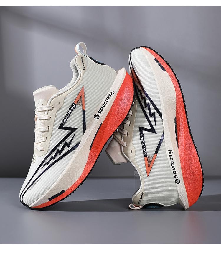 Running Shoes Carbon Board Speciality Marathon Men Sports Breathable Lightweight