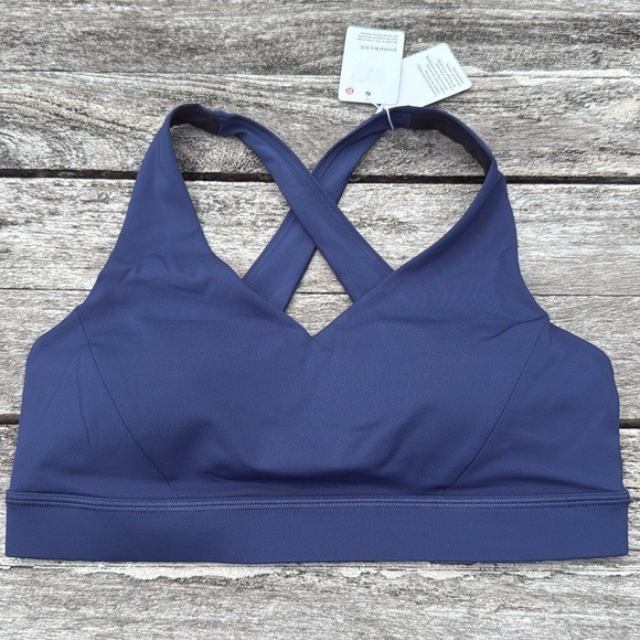 Lululemon Envital Bra Sports Bra B/C Cup Night Sea Blue NWT Size 8 🌊🐬