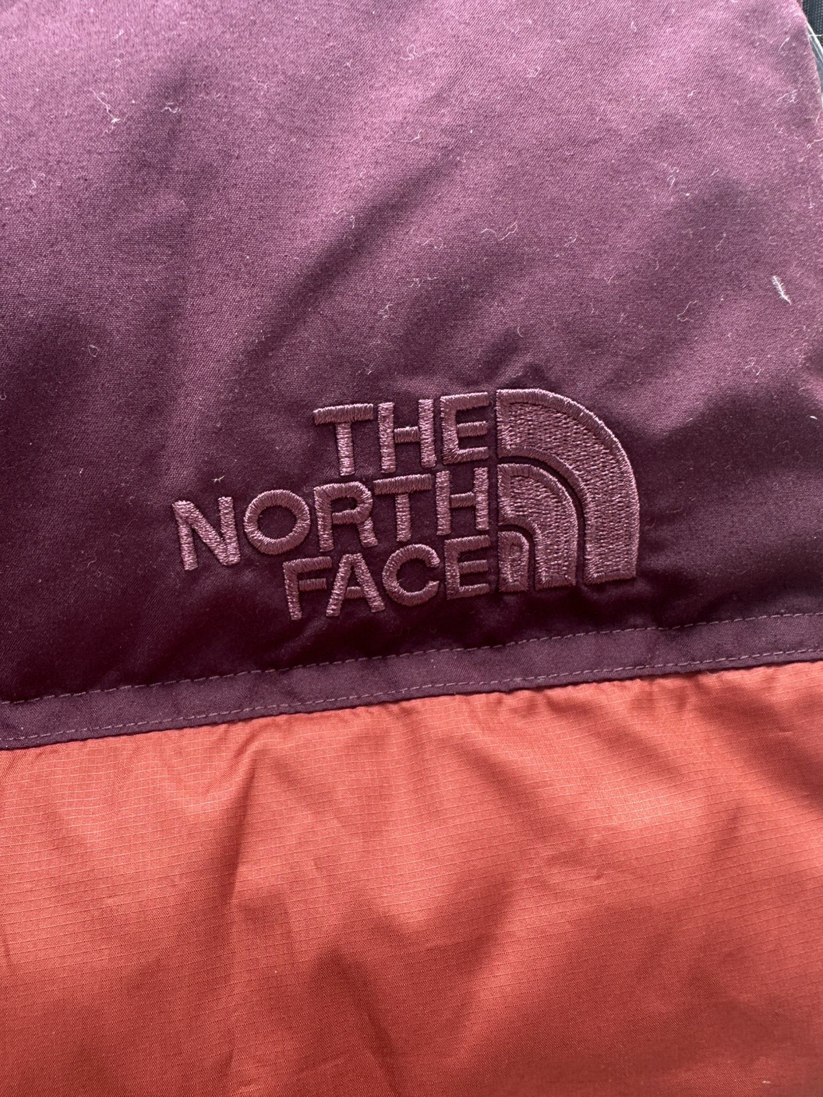 The North Face 600 Down Vest Men’s Orange 1996 Nuptse Retro Puffer Size Small