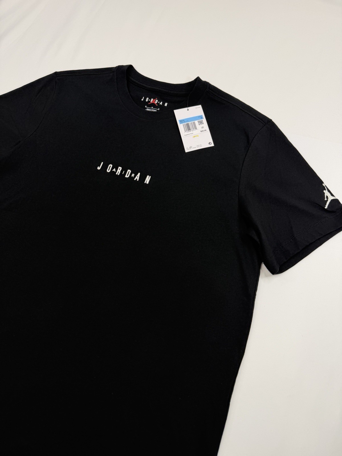$35 BRAND NEW NIKE MEN’S AIR JORDAN TEE T SHIRT MEDIUM M BLACK DM3182-010