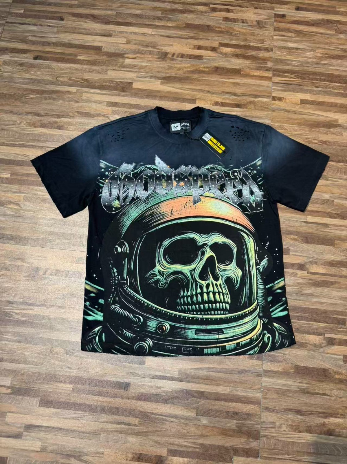 Godspeed tee shirt Black & Gray white S-M-L-XL Unisex