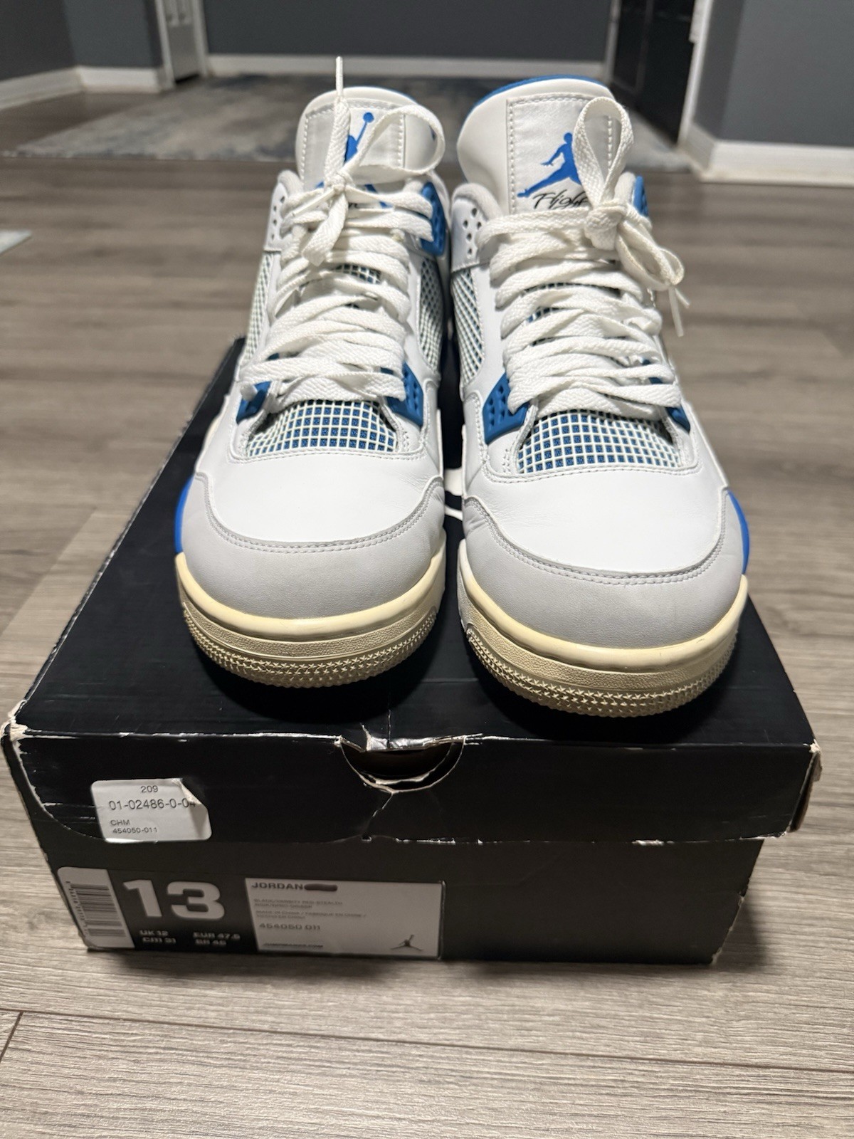 Jordan 4 Military Blue