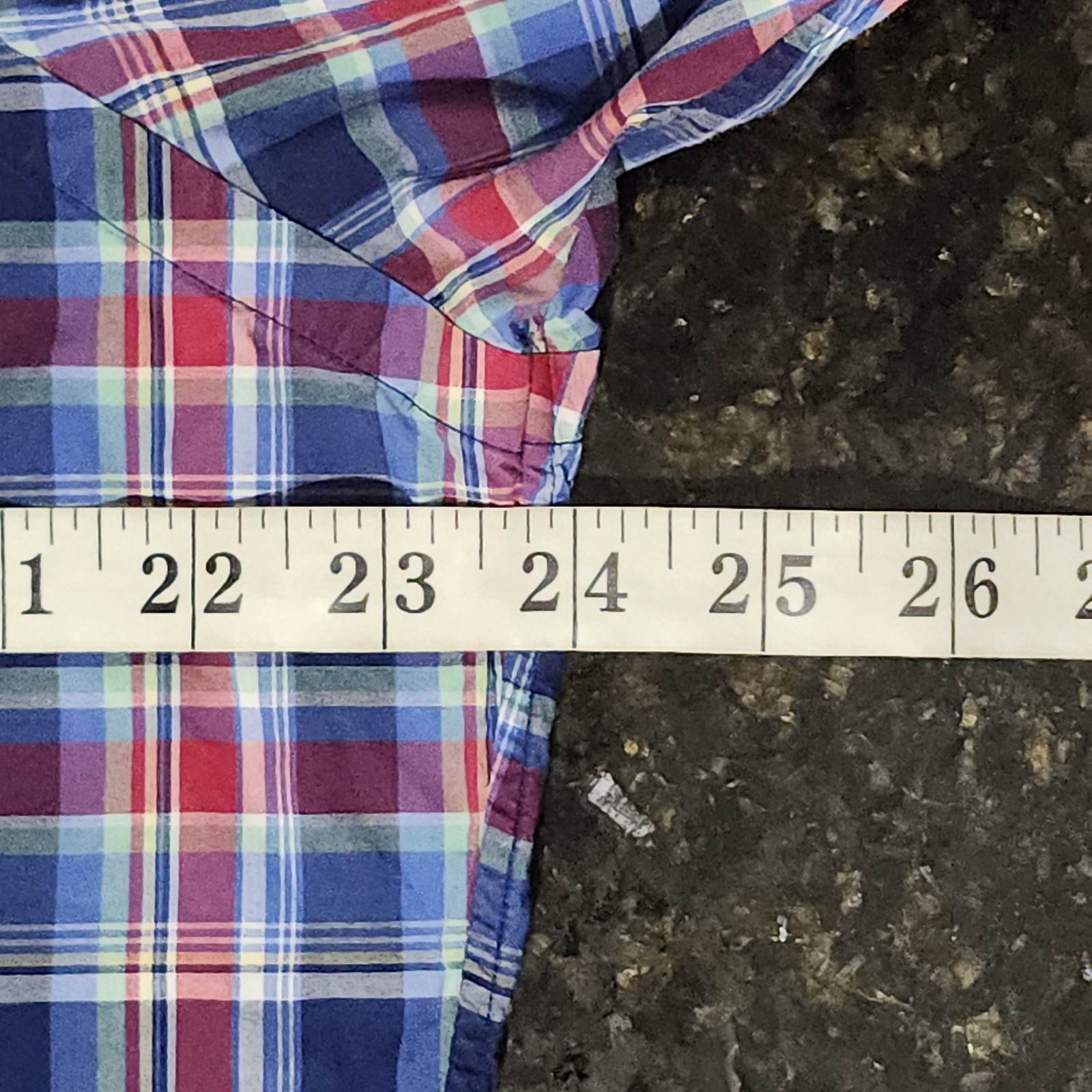Polo Ralph Lauren Plaid Check Button Down Classic Preppy Outdoor Money Large