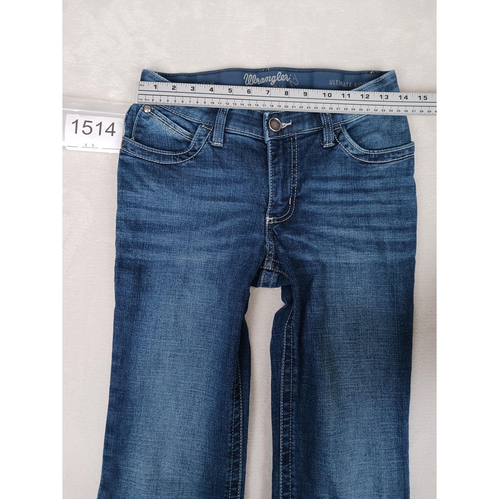 Wrangler Willow Ultimate Riding Jeans Womens 5×36 Dark Wash Bootcut 10WRW60DS