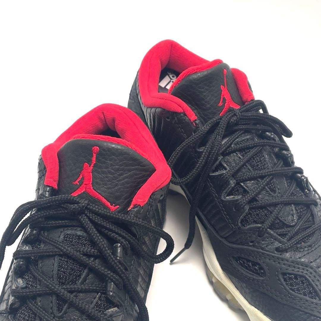 Nike Air Jordan 11 Low Retro IE OG Bred 1996 Mens 25cm Black True Red Authentic