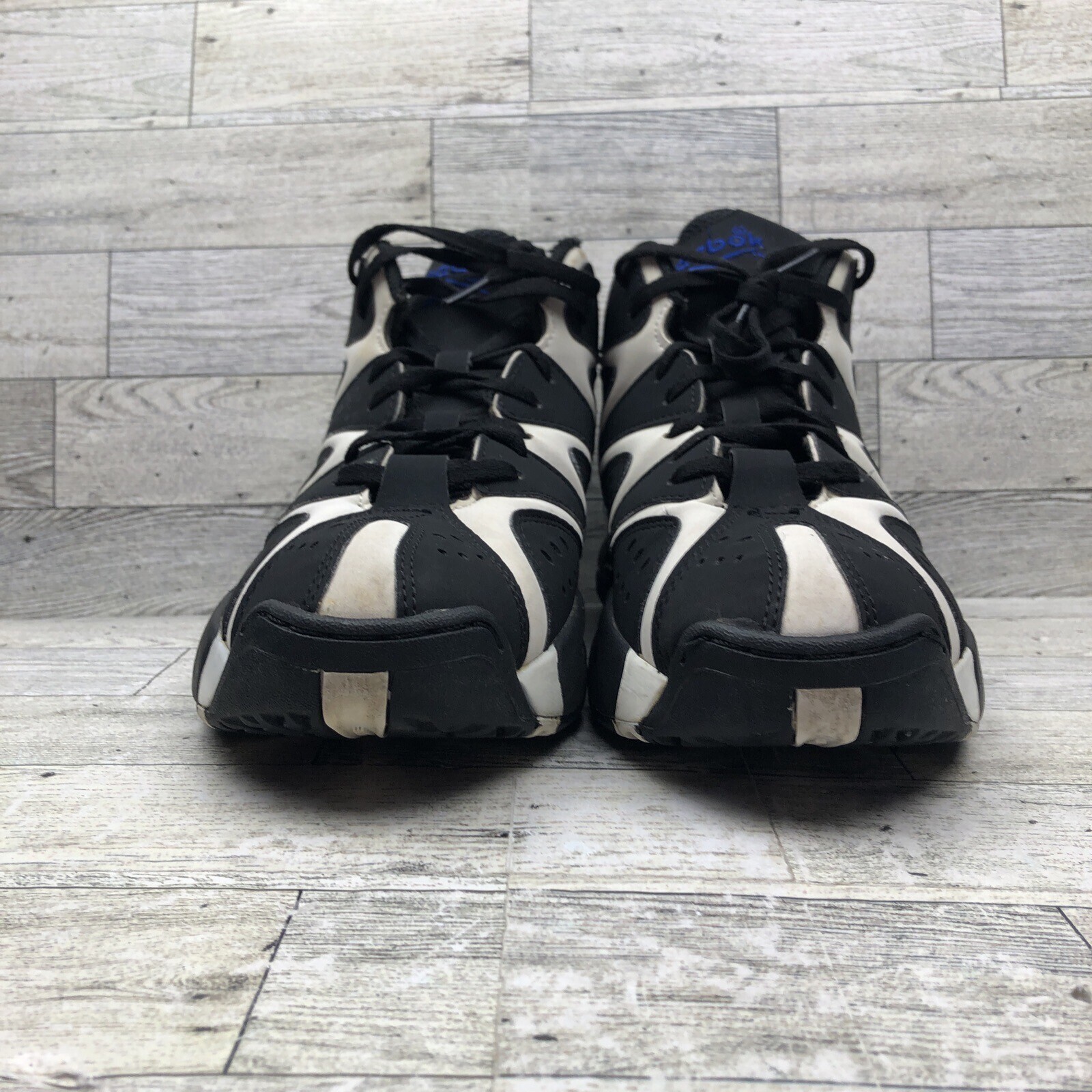 Reebok Kamikaze 1 Mid White Black Blue Size 5 mens