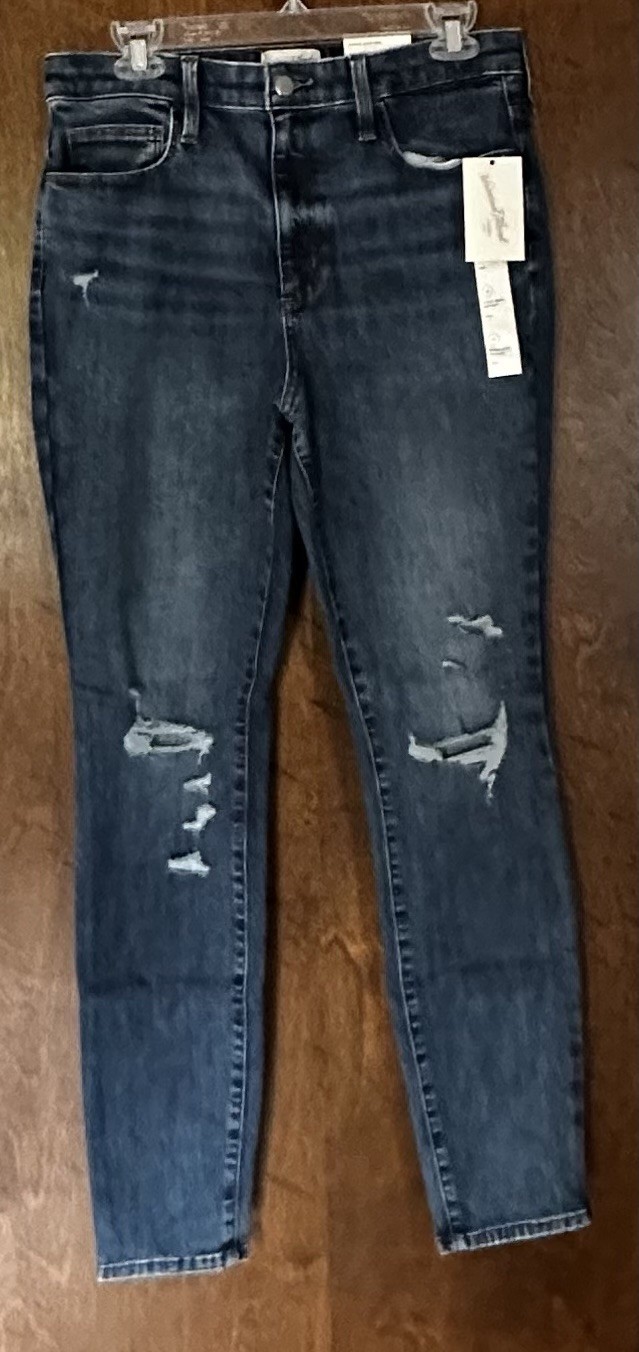 Universal Thread Women’s Size 12 L High Rise Skinny Jeans Medium Wash