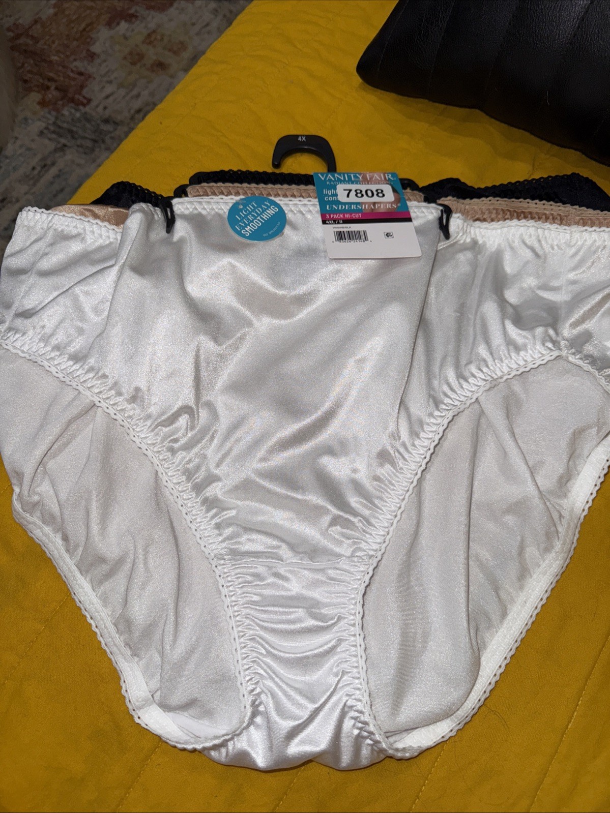 Vanity Fair 3 Pack HI-CUT UNDERSHAPERS Light Control Panties Nylon 4X/11 NWT