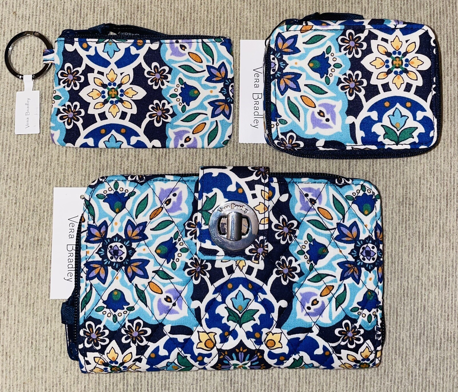 Vera Bradley *FREE POPSOCKET* Lisbon Medallion Cool (See Description)