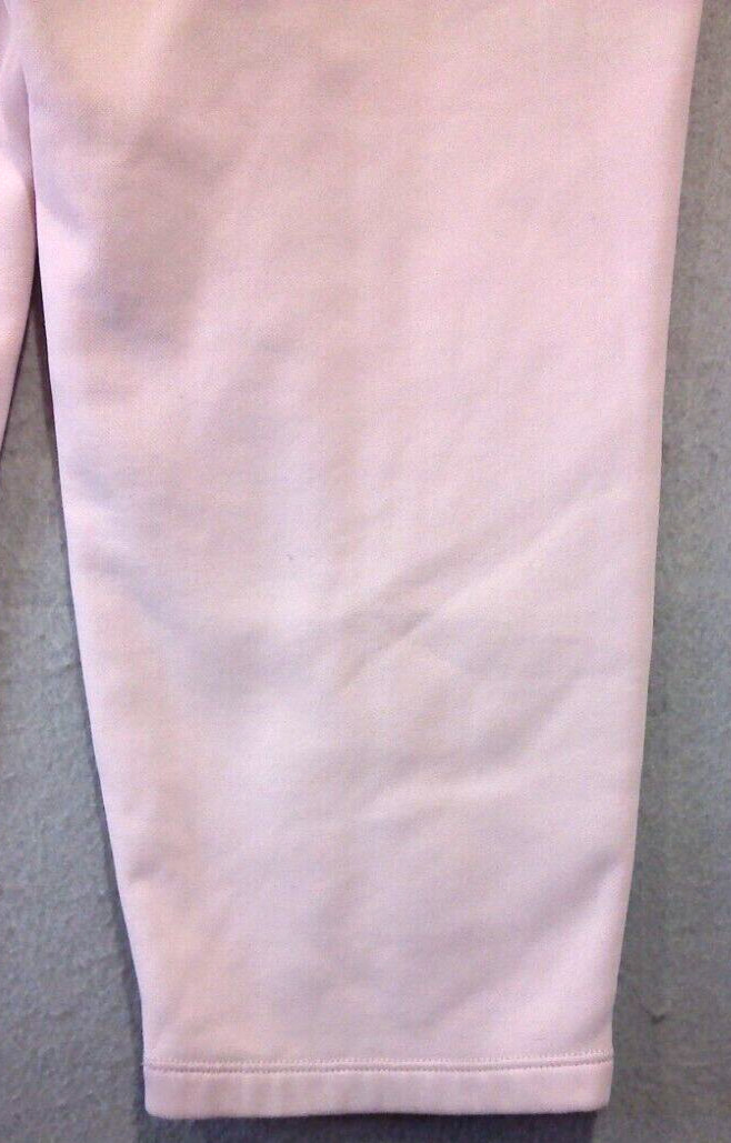 Xersion Quick-Dry Activewear Jogger Pant Pink Sz L Stretch Waist Pockets Comfort