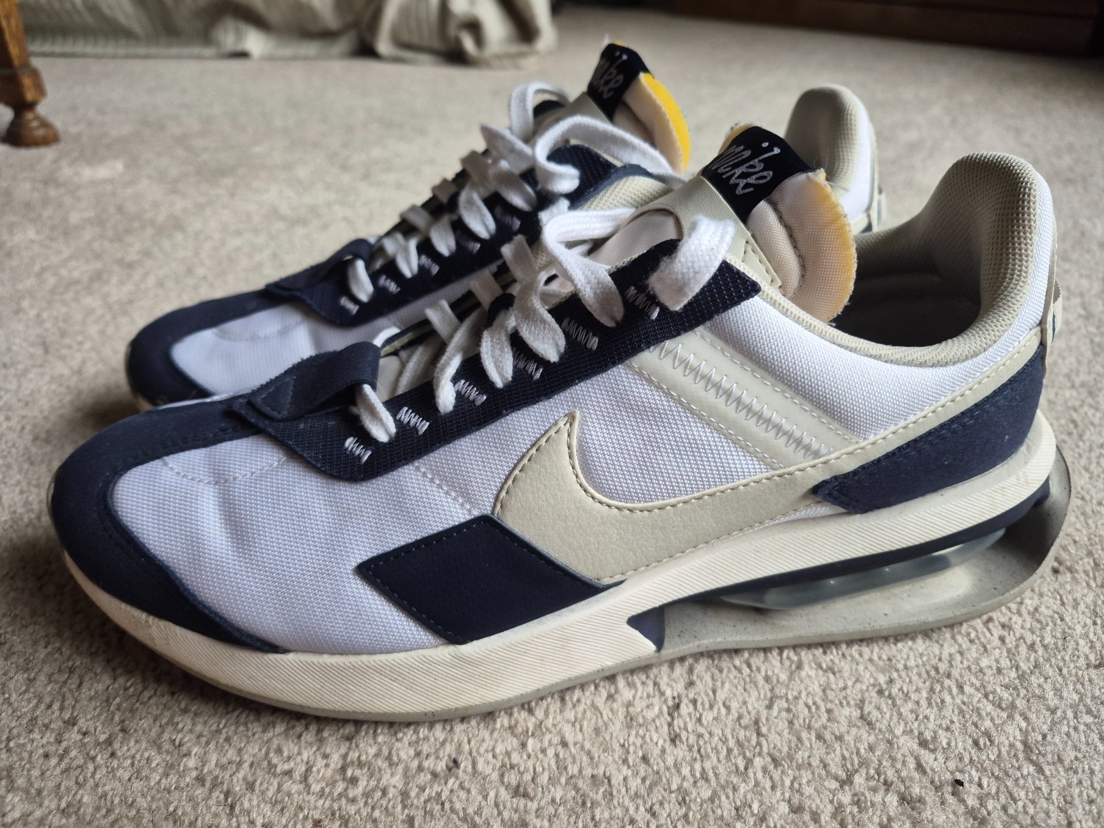 Nike Air Max Pre-Day Obsidian Light Bone Used Sneakers 10