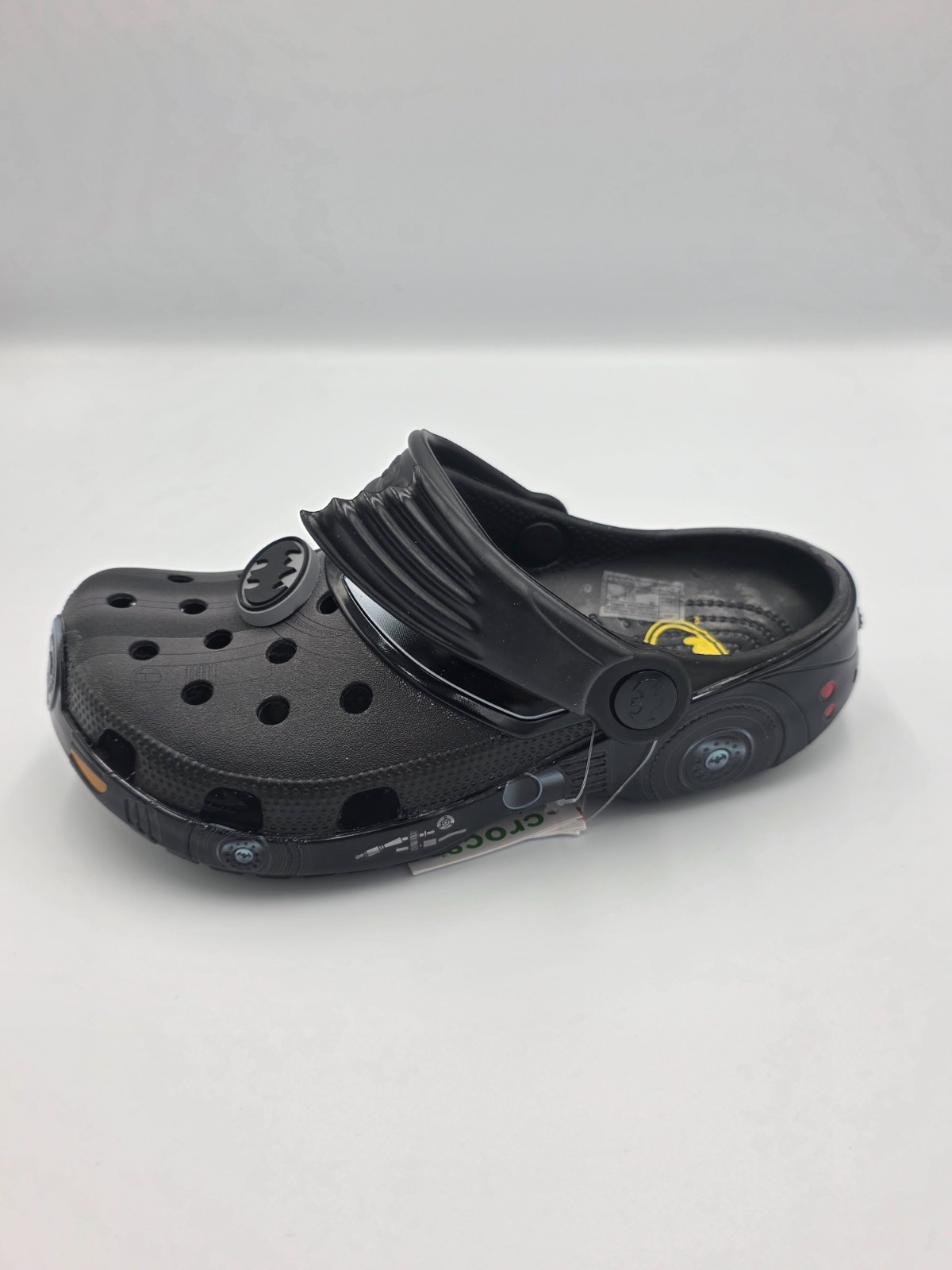 Batman Crocs Clogs Black Superhero DC Comics Charms Limited Style Shoes