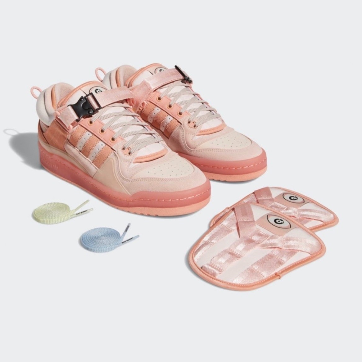 Bad Bunny x adidas Forum Low Pink Easter Egg GW 0265 Brand New With Box