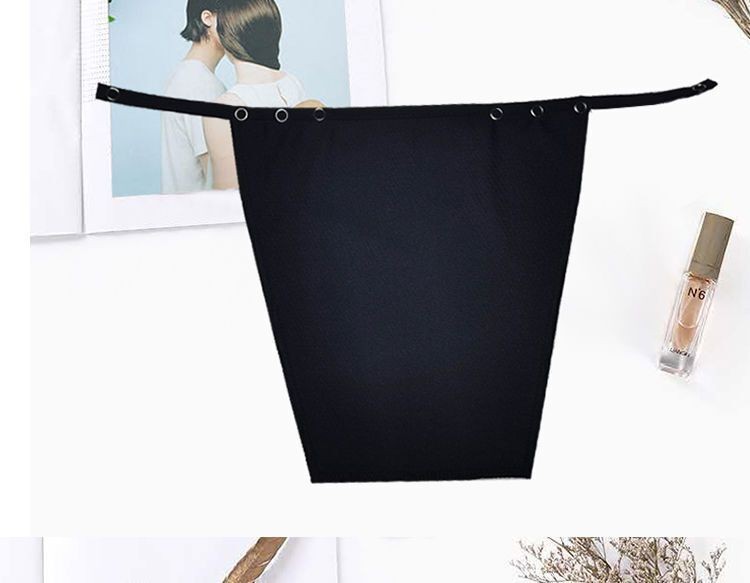 3 Pack Clip-on Mock Camisole Bra Insert Overlay Modesty Panel V-neck Fit Cami