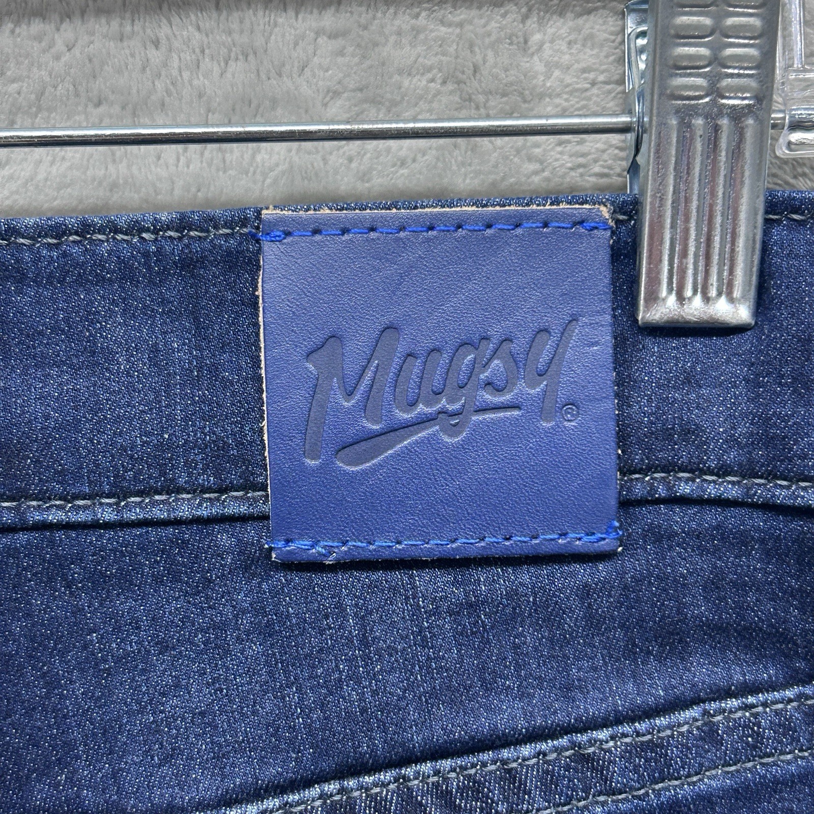 Mugsy Fultons Jeans Men’s 32×34 Blue Denim Stretch 5-Pocket Casual FLX3NFU.