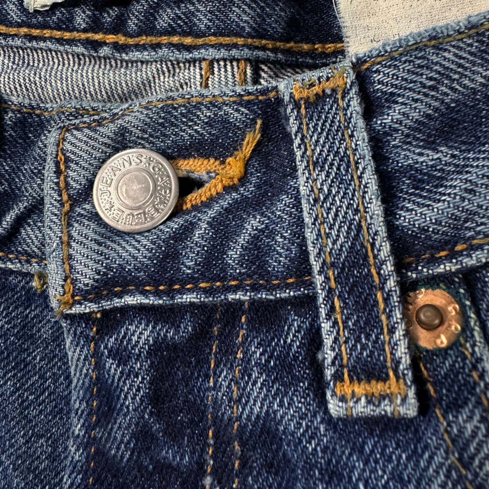Vintage 90s Classic Fit Gap Blue Jeans No 3 Women Size 4 Regular High Rise USA