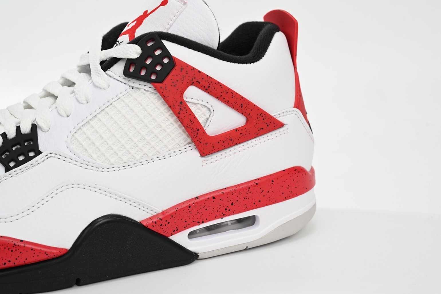 DS Retro Air Jordan 4 Retro ‘Red Cement’ White/Red/Black Men’s DH6927 161