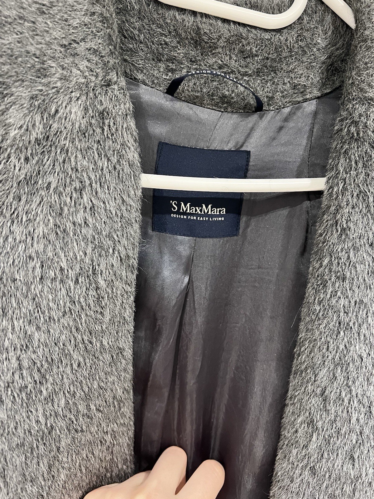 Beautiful Long Alpaca Coat Max Mara XS