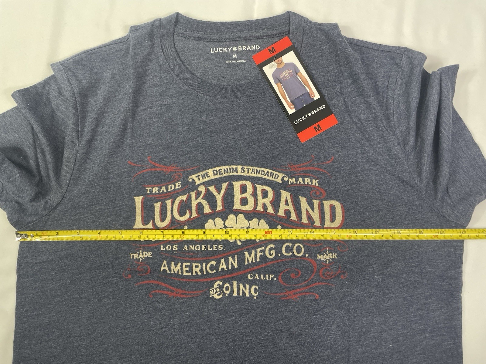 Lucky Brand Men’s LARGE Or XL Lot of 3 Graphic Tees in 3 Colors NWT