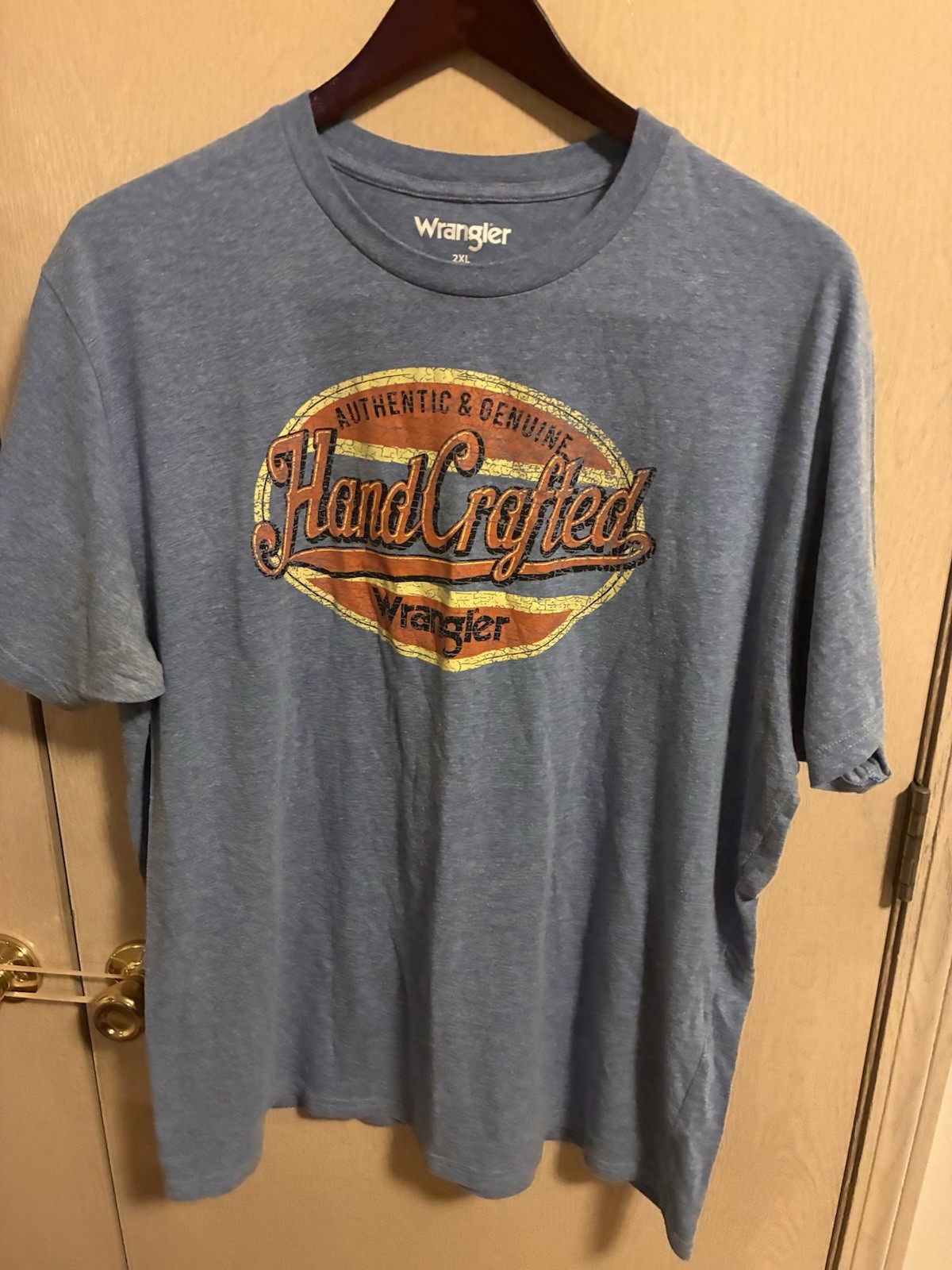 wrangler mens xxl blue Authentic & Genuine Hand Crafted short sleeve t shirt