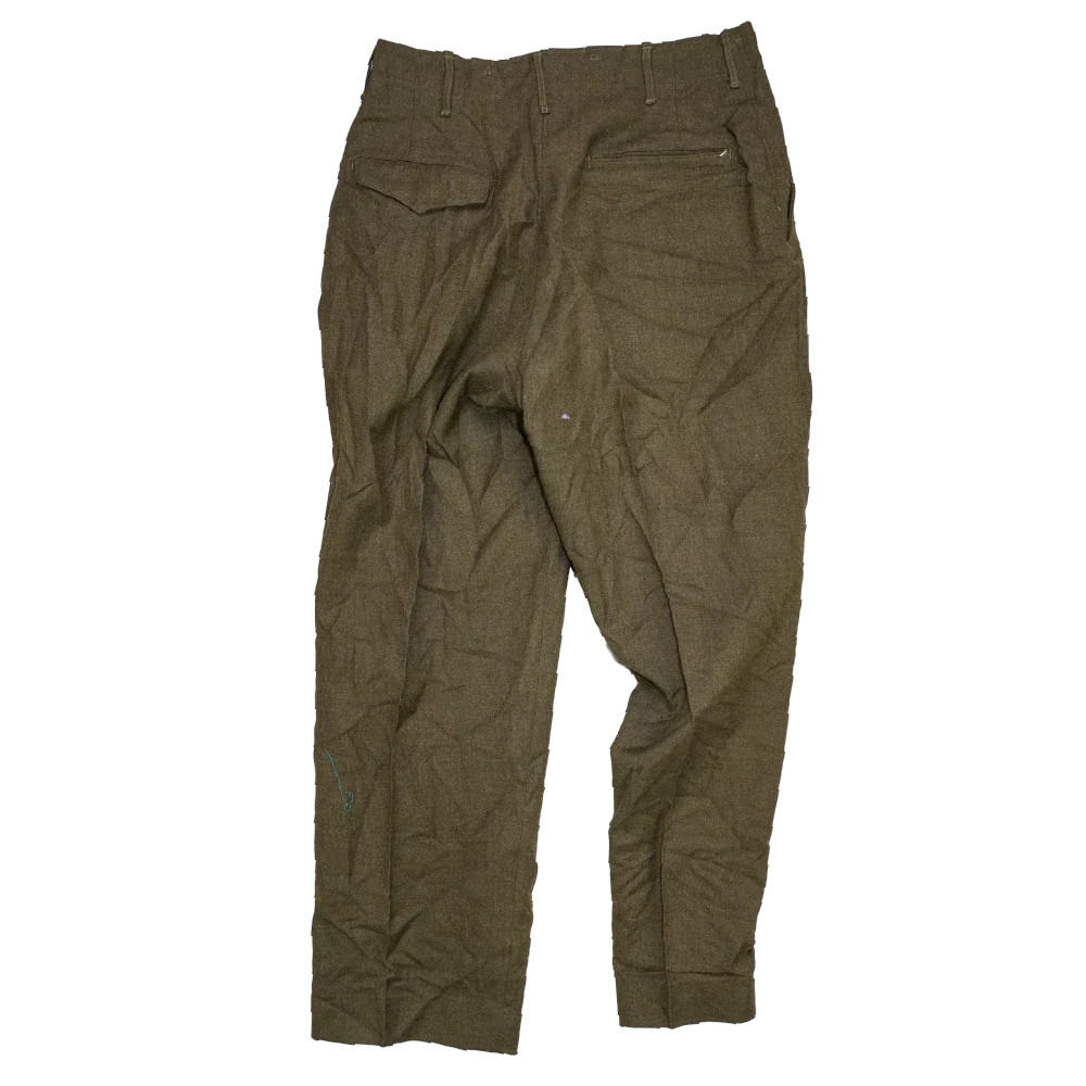 USGI M45 Olive Wool Field Trousers – 32×31, Medium, Item 2
